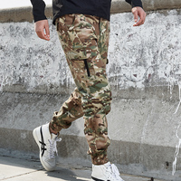 Mege marka mężczyźni moda Streetwear Casual spodnie kamuflażowe do biegania taktyczne spodnie wojskowe męskie spodnie bojówki do dropppshipping 5